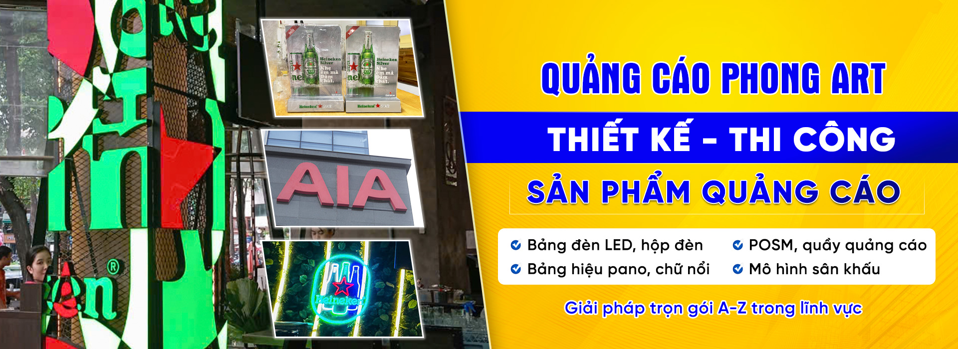 CÔNG TY TNHH QUẢNG CÁO PHONG ART